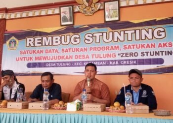 Sukseskan Program Bupati Gus Yani dan Wabup Dokter Alif, Pemdes Tulung Terus Berjibaku Perangi Stunting