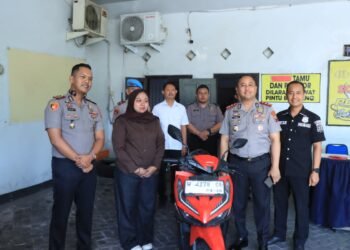 Gerak Cepat Ungkap Kasus Curanmor, Korban Senang Motornya Kembali: Terima Kasih Pak Kapolres Gresik 