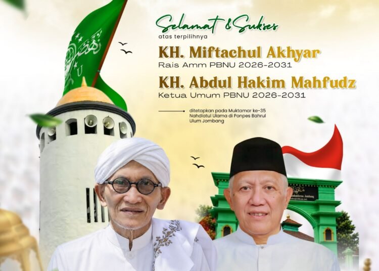 MUI Gresik Ucapkan Selamat Atas Terpilihnya KH. Miftachul Akhyar sebagai Rais Aam dan Gus Kikin sebagai Ketua Umum PBNU Masa Khidmah 2026–2031
