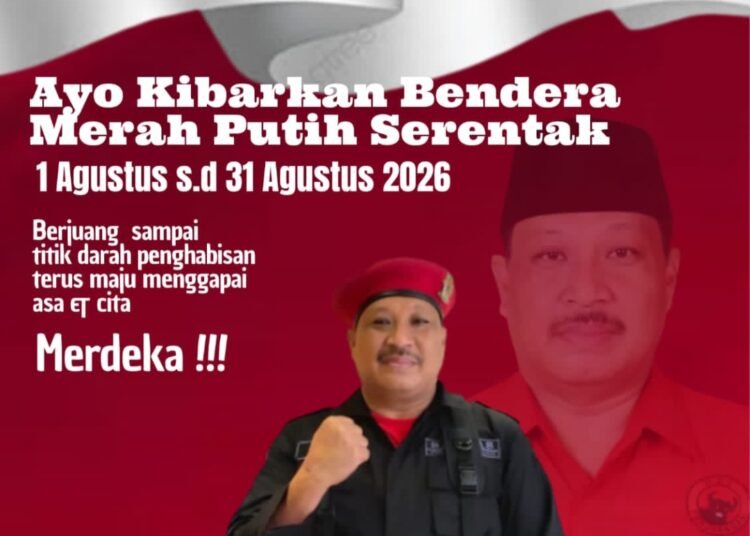Dirgahayu Republik Indonesia ke-81, Wakil Ketua DPRD Gresik H Mujid Riduan, SH Serukan Pengibaran Serentak Bendera Merah Putih