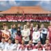 Semangat Merah Putih Ratusan Siswa Sekolah Rakyat Terintegrasi 1 Gresik Sambut Kunjungan Gubernur Jatim Khofifah