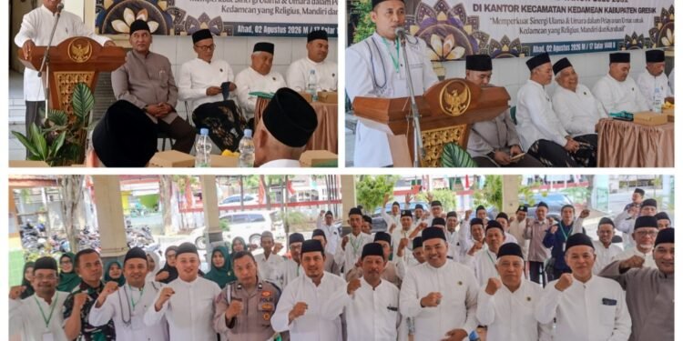Teguhkan Khidmat untuk Umat !! KH. M. Heri Prianto Kembali Emban Amanah Pimpin MUI Kedamean
