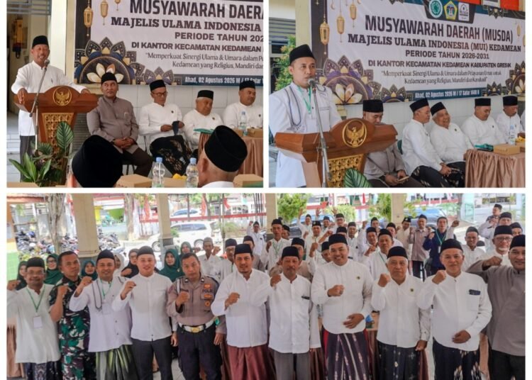 Teguhkan Khidmat untuk Umat !! KH. M. Heri Prianto Kembali Emban Amanah Pimpin MUI Kedamean