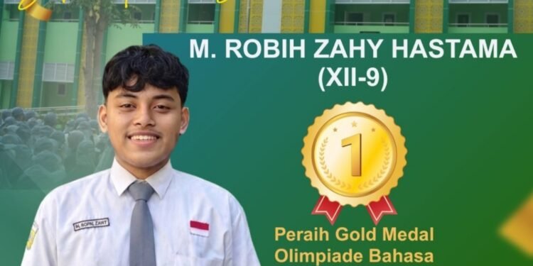Semangat Kemerdekaan, Siswa MAN 1 Gresik Raih Medali Emas Olimpiade Bahasa Indonesia Tingkat Nasional