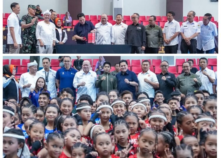 Muaythai Naik Kelas, Erick Thohir Puji LaNyalla: Lihai Bangun Olahraga dari Grassroots