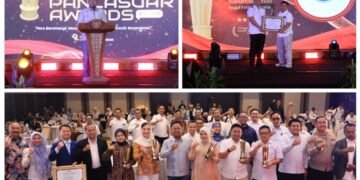 Giri Pancasuar Awards 2026, Bupati dan Wabup Gresik Kompak Dorong Pers Berdampak Nyata untuk Masyarakat