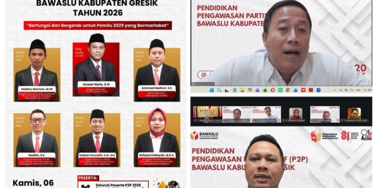 Bawaslu Gresik Ajak Masyarakat Jadi Garda Terdepan Pengawasan Pemilu 2029