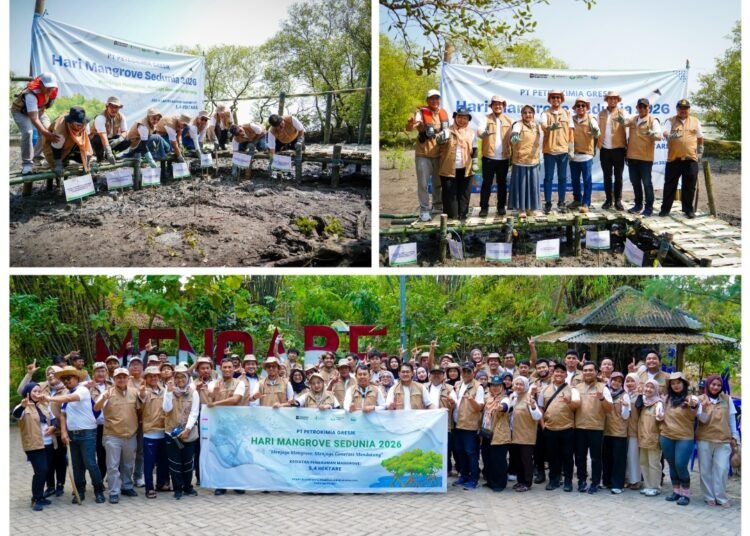 Komitmen Petrokimia Gresik Jaga Ekosistem Pesisir Berbuah Apresiasi Istimewa dari DLH