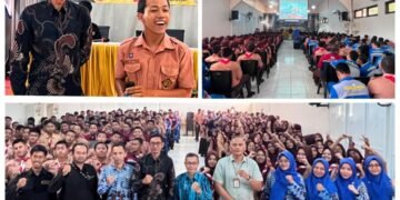 Edukasi Pemilih Pemula, Bawaslu Gresik Hadirkan Pendidikan Demokrasi di SMKN 1 Duduksampeyan