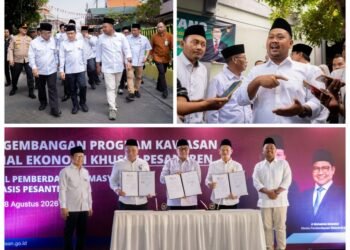 Menteri Cak Imin dan Bupati Gus Yani Sepakat Perkuat Link and Match SMK Berbasis Pesantren dengan Dunia Industri