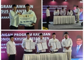 Dukung KSEKP, Kadin Gresik Berikan Bantuan Sertifikasi BNSP bagi 50 Siswa SMK Berbasis Pesantren Senilai Rp50 Juta