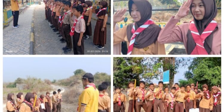 Gebrakan Cerdas UPT SMP Negeri 32 Gresik: Belajar sambil Berjalan, Berdiskusi, lalu Mencari Solusi