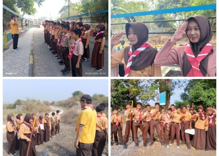 Gebrakan Cerdas UPT SMP Negeri 32 Gresik: Belajar sambil Berjalan, Berdiskusi, lalu Mencari Solusi