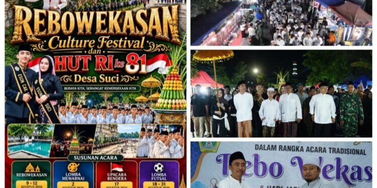 Istimewanya Masyarakat Desa Suci Manyar: Istiqomah Lestarikan Tradisi Rebo Wekasan yang Telah Berusia Ratusan Tahun