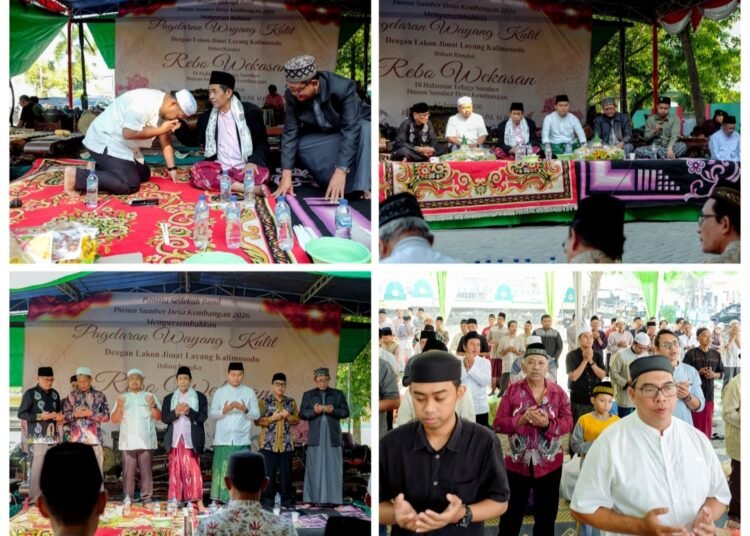 Hadiri Rebo Wekasan di Telaga Sumber, Gus Yani Ajak Masyarakat Rawat Tradisi dan Perkuat Kerukunan