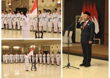 Pesan Kebangsaan Bupati Gus Yani Menggema saat Kukuhkan Anggota Paskibraka 2026