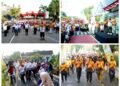 Ribuan Warga Tumplek Blek Ikuti Jalan Sehat Bersama Petrokimia Gresik Semarakkan HUT RI ke-81