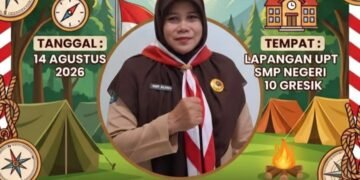 Keluarga Besar UPT SMPN 10 Gresik mengucapkan Selamat Hari Pramuka ke-65