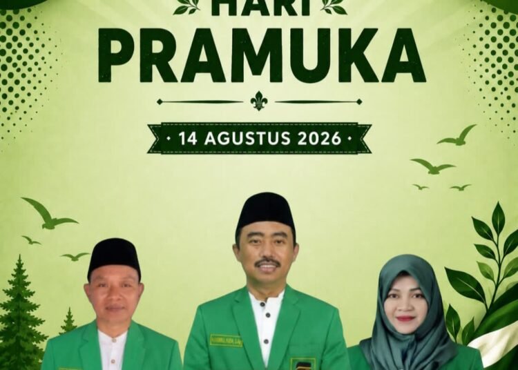 Keluarga Besar DPC PPP Gresik Ucapkan Selamat Hari Pramuka ke-65