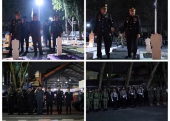 Renungan Suci HUT ke-81 RI di TMP Gresik, Kapolres Ajak Teladani Semangat Para Pahlawan