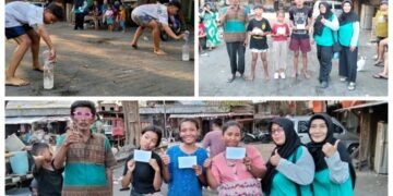 Anak Jalanan Terminal Gubernur Suryo Gresik pun Ikut Lomba Agustusan Merayakan HUT Kemerdekaan RI