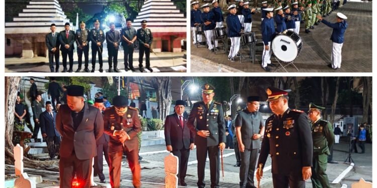 Dandim Gresik Pimpin Apel Kehormatan dan Renungan Suci Peringati HUT RI ke-81 