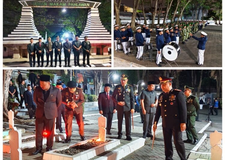 Dandim Gresik Pimpin Apel Kehormatan dan Renungan Suci Peringati HUT RI ke-81 