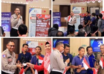 Kado Kemerdekaan dari Satlantas Polres Gresik: 7 Warga Kelahiran 17 Agustus Dapat SIM Gratis
