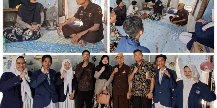 Menjemput Sejarah Menguatkan Jiwa Nasionalisme, Murid SMAN 1 Kedamean Anjangsana ke Veteran