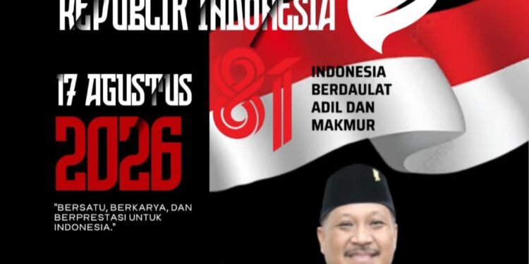 Wakil Ketua DPRD Gresik H Mujid Riduan, SH Ucapkan Dirgahayu Republik Indonesia ke-81