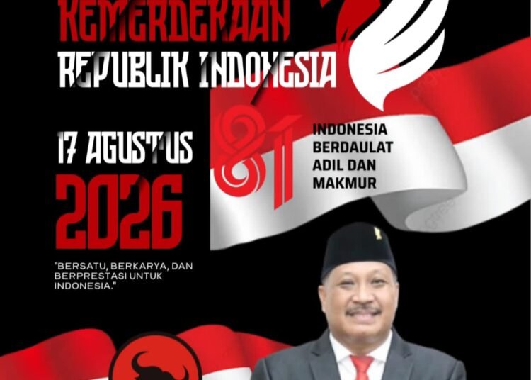 Wakil Ketua DPRD Gresik H Mujid Riduan, SH Ucapkan Dirgahayu Republik Indonesia ke-81
