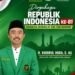 Ketua DPC PPP Kabupaten Gresik Ucapkan Dirgahayu HUT RI ke-81