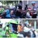 Polres Gresik Bagikan Ratusan Bendera Merah Putih Semarakkan HUT RI ke-81 