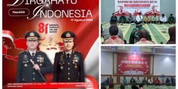 Kapolres Apresiasi Muspika se-Kabupaten Gresik Gelar Doa Bersama di Malam Tasyakuran HUT RI ke-81