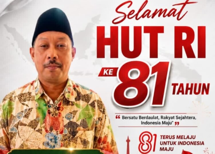 Keluarga Besar FK-KBIHU Kabupaten Gresik Ucapkan Selamat HUT RI ke-81