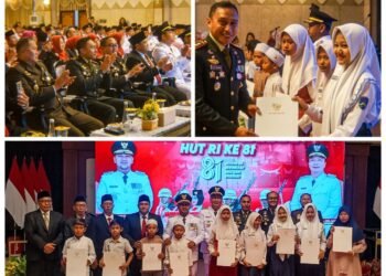 Resepsi Kenegaraan HUT ke-81 RI di Gresik, Dandim: Momentum Merawat Semangat Kemerdekaan