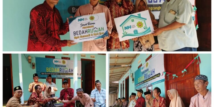 Tepat di HUT ke-81 RI, Warga Karangcangkring Dukun Rasakan Kemerdekaan Dapat Rumah Layak Huni dari Nurul Hayat dan BMT Mandiri Sejahtera Jawa Timur
