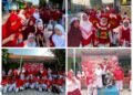 Pawai Merah Putih Semarak HUT ke-81 RI di MIN 1 Gresik, 700 Murid dan Guru Tumpah Ruah Rayakan Kemerdekaan