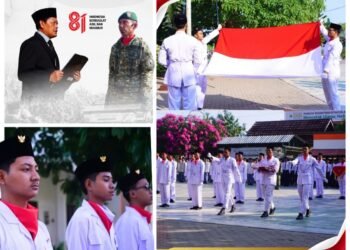 Semarak HUT ke-81 Kemerdekaan RI di Pondok Pesantren Refah Islami Gresik