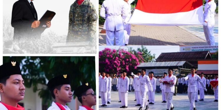 Semarak HUT ke-81 Kemerdekaan RI di Pondok Pesantren Refah Islami Gresik