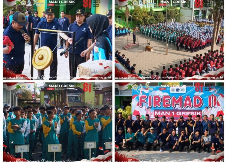 FIREMAD II MAN 1 GRESIK RESMI DIBUKA! “Menggema untuk Negeri, Berkarya Tanpa Henti”