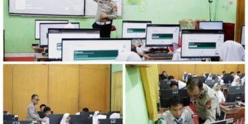 Polres Gresik Perkuat Literasi Digital Ratusan Pelajar SMAN 1 Gresik