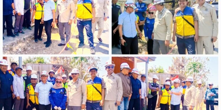 Komisi III DPRD Gresik Turun Langsung Sidak Proyek Jalan 5,3 km di Bungah Senilai Rp13,9 Miliar