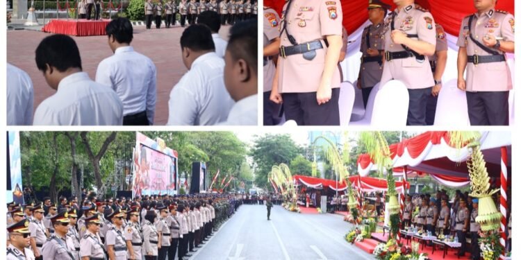 Peringati Hari Juang Polri 2026, Polres Gresik Kobarkan Semangat Perjuangan dan Pengabdian