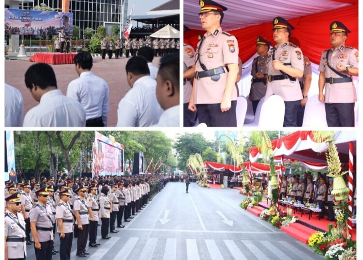 Peringati Hari Juang Polri 2026, Polres Gresik Kobarkan Semangat Perjuangan dan Pengabdian