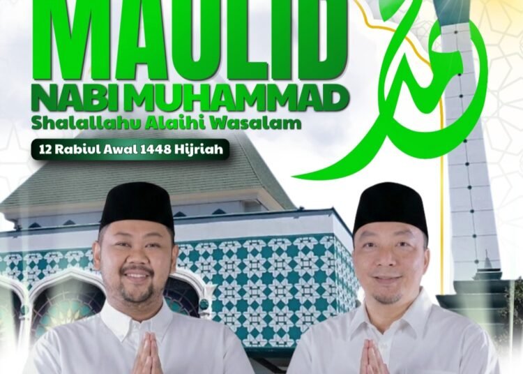 Bupati dan Wabup Gresik Ucapkan Selamat Memperingati Maulid Nabi Muhammad SAW