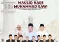 Keluarga Besar DPC Gerindra Kabupaten Gresik Ucapkan Selamat Memperingati Maulid Nabi Muhammad SAW