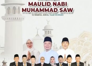 Keluarga Besar DPC Gerindra Kabupaten Gresik Ucapkan Selamat Memperingati Maulid Nabi Muhammad SAW