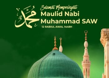 Keluarga Besar UPT SMPN 10 Gresik Ucapkan Selamat Memperingati Maulid Nabi Muhammad SAW
