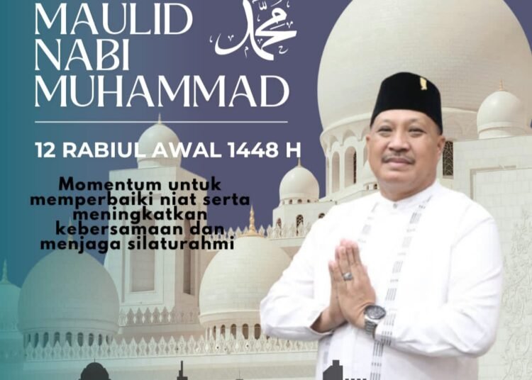 Wakil Ketua DPRD Gresik H Mujid Riduan, SH Ucapkan Selamat Memperingati Maulid Nabi Muhammad SAW